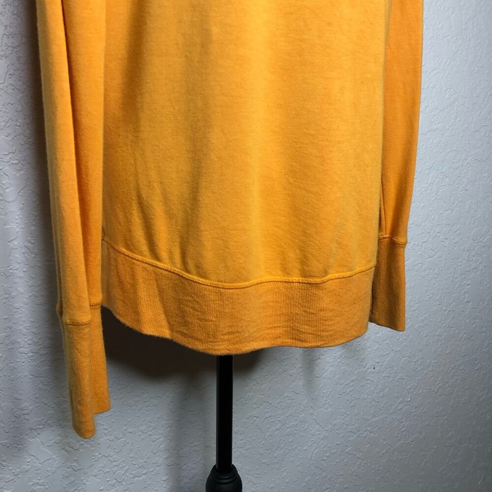 Athleta orange long sleeve knit pullover top size Extra Small XS - Picture 10 of 15